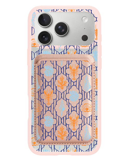 iPhone Magnetic Wallet Case - Seaside Opulence 3.0