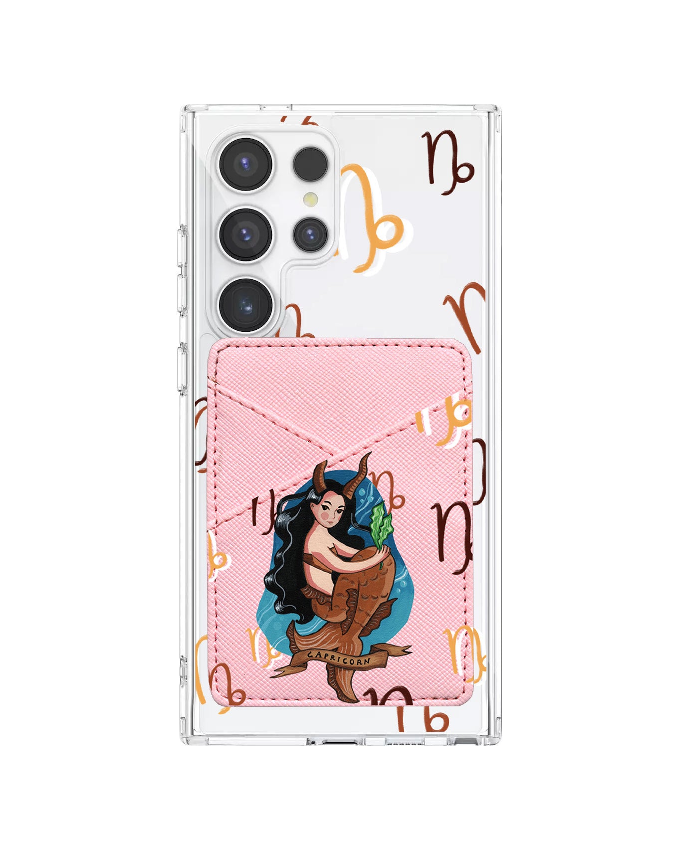 Android Phone Wallet Case - Capricorn