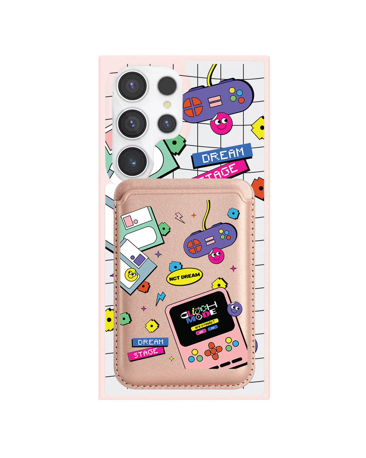 Android Magnetic Wallet Case - NCT Glitch Mode