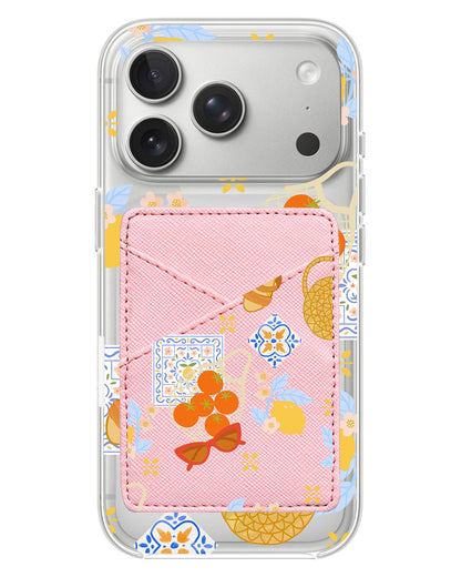 iPhone Phone Wallet Case - Santorini
