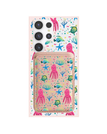 Android Magnetic Wallet Case - Underwater Dreams 2.0