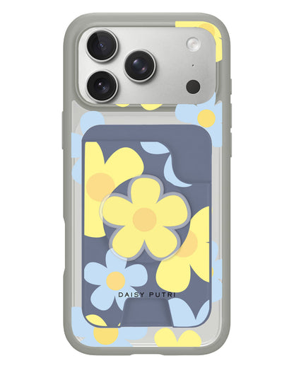 iPhone Magpop Wallet - Daisy Skies