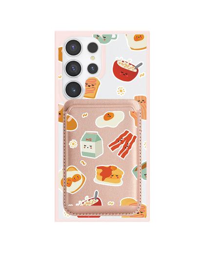 Android Magnetic Wallet Case - English Breakfast