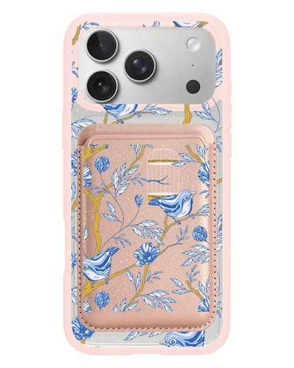 iPhone Magnetic Wallet Case - Lovebird 10.0