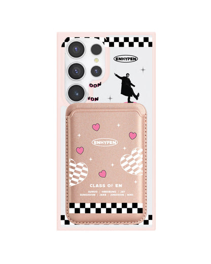 Android Magnetic Wallet Case - Enhyphen Class Of Enhypen