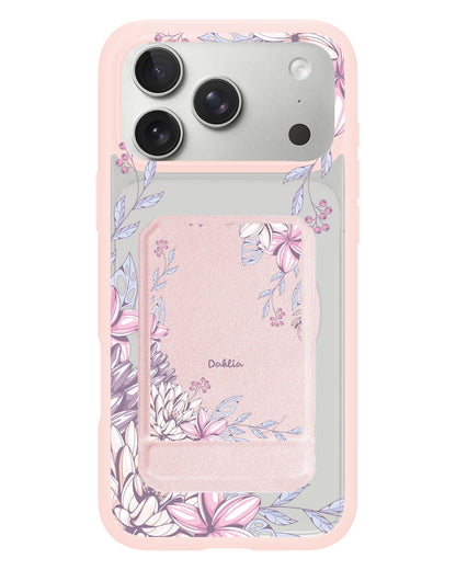 iPhone Magnetic Multifold Wallet - Dahlia