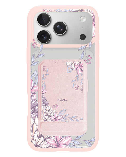 iPhone Magnetic Multifold Wallet - Dahlia
