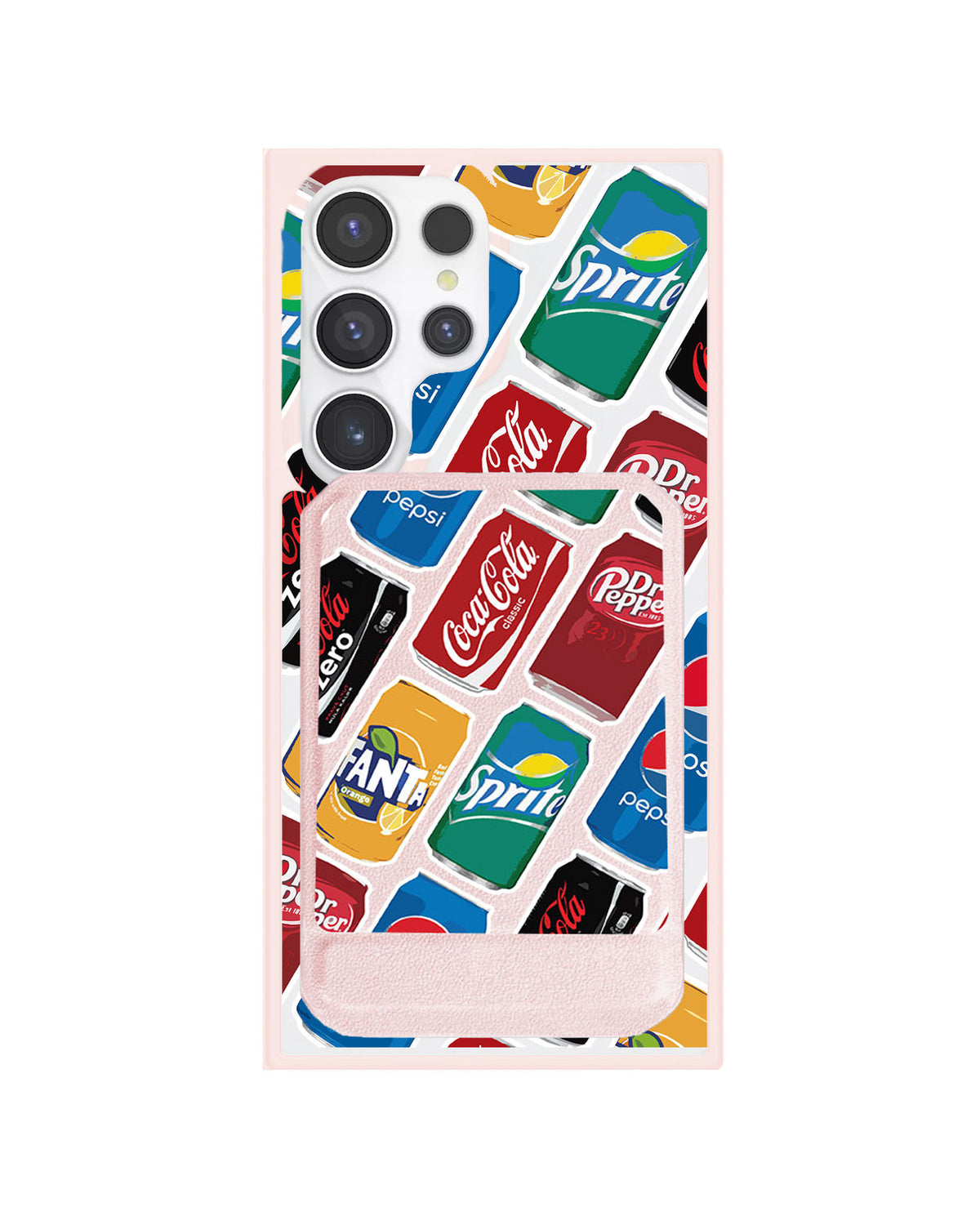 Android Magnetic Multifold Wallet - Soda