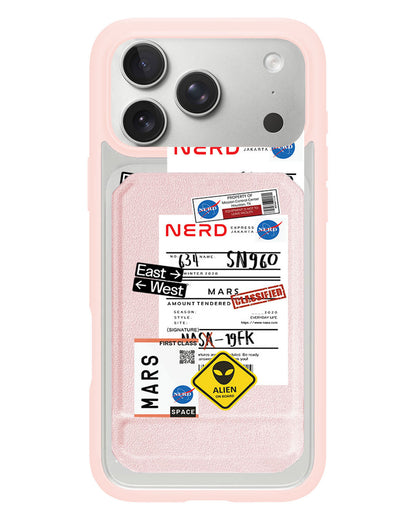 iPhone Magnetic Multifold Wallet - Ticket To Mars