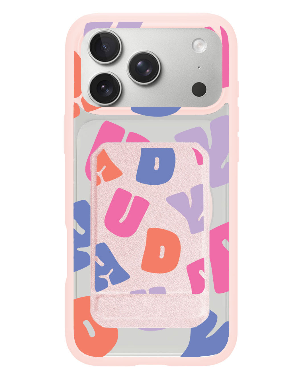 iPhone Magnetic Multifold Wallet - Chubby Monogram