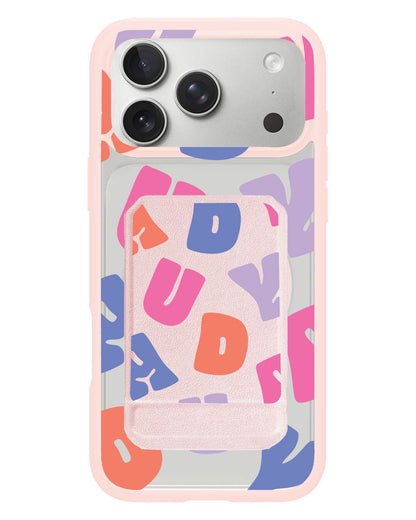 iPhone Magnetic Multifold Wallet - Chubby Monogram
