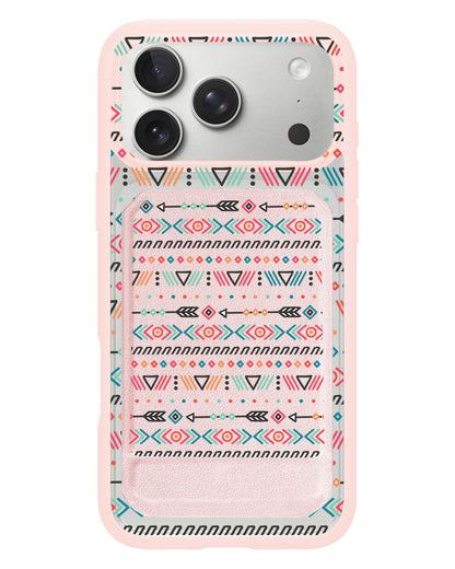 iPhone Magnetic Multifold Wallet - Ethnic 1.0
