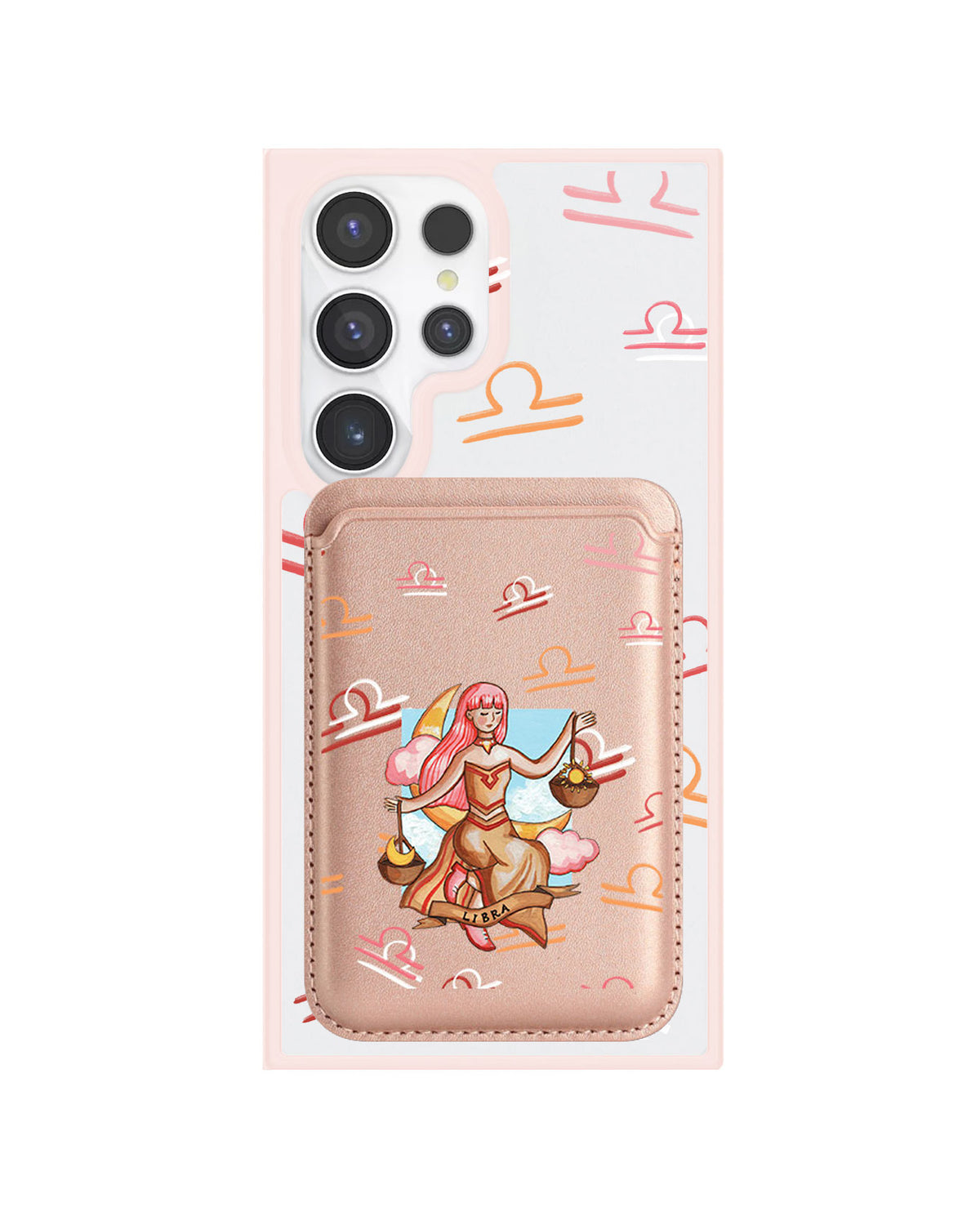 Android Magnetic Wallet Case - Libra