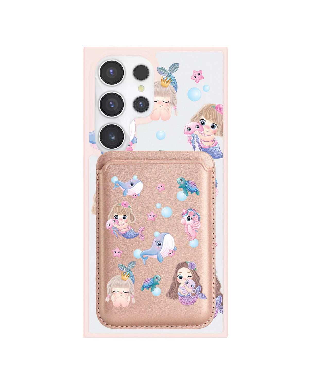 Android Magnetic Wallet Case - Little Mermaid