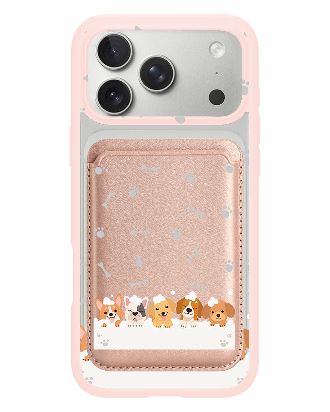 iPhone Magnetic Wallet Case - Ruff Family 2.0