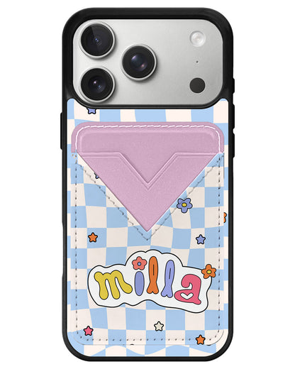 iPhone Avant Wallet Case - Adorable Monogram 5.0