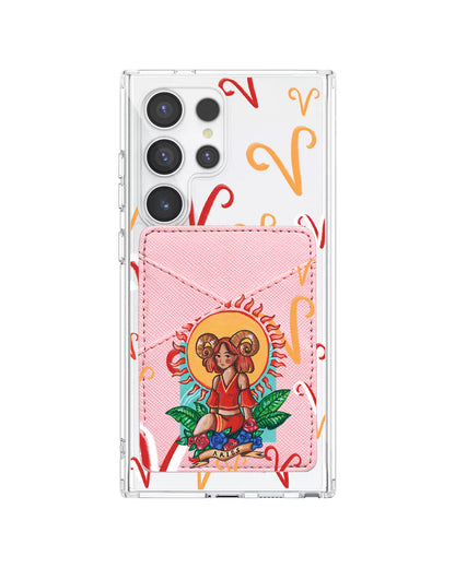 Android Phone Wallet Case - Aries