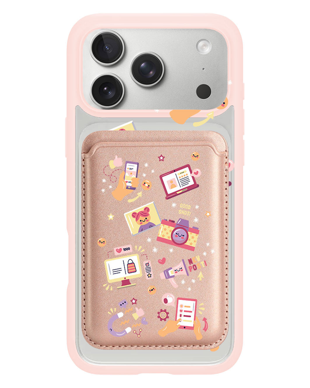 iPhone Magnetic Wallet Case - Content Creator