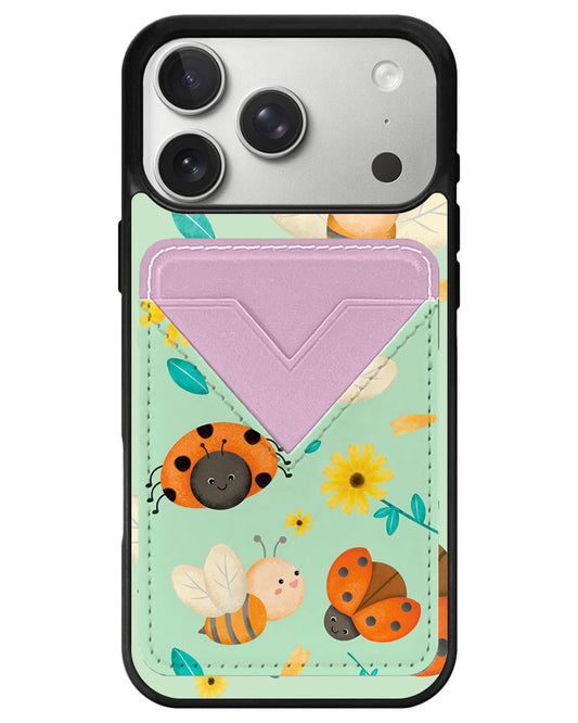 iPhone Avant Wallet Case - Lady Bug & Bee
