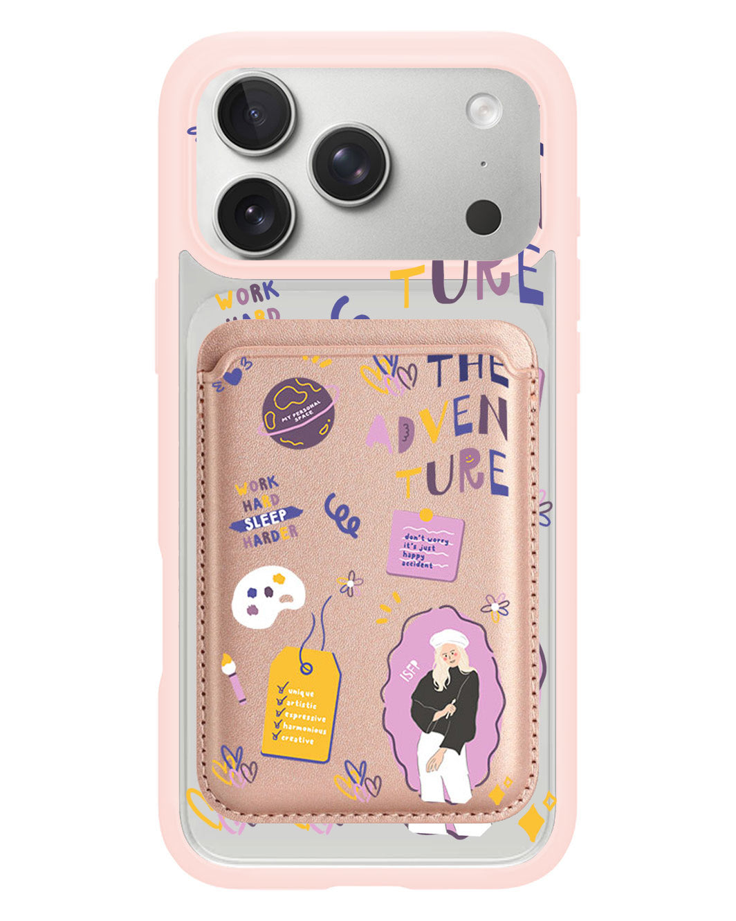 iPhone Magnetic Wallet Case - ISFP