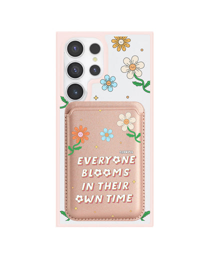 Android Magnetic Wallet Case - Blooms