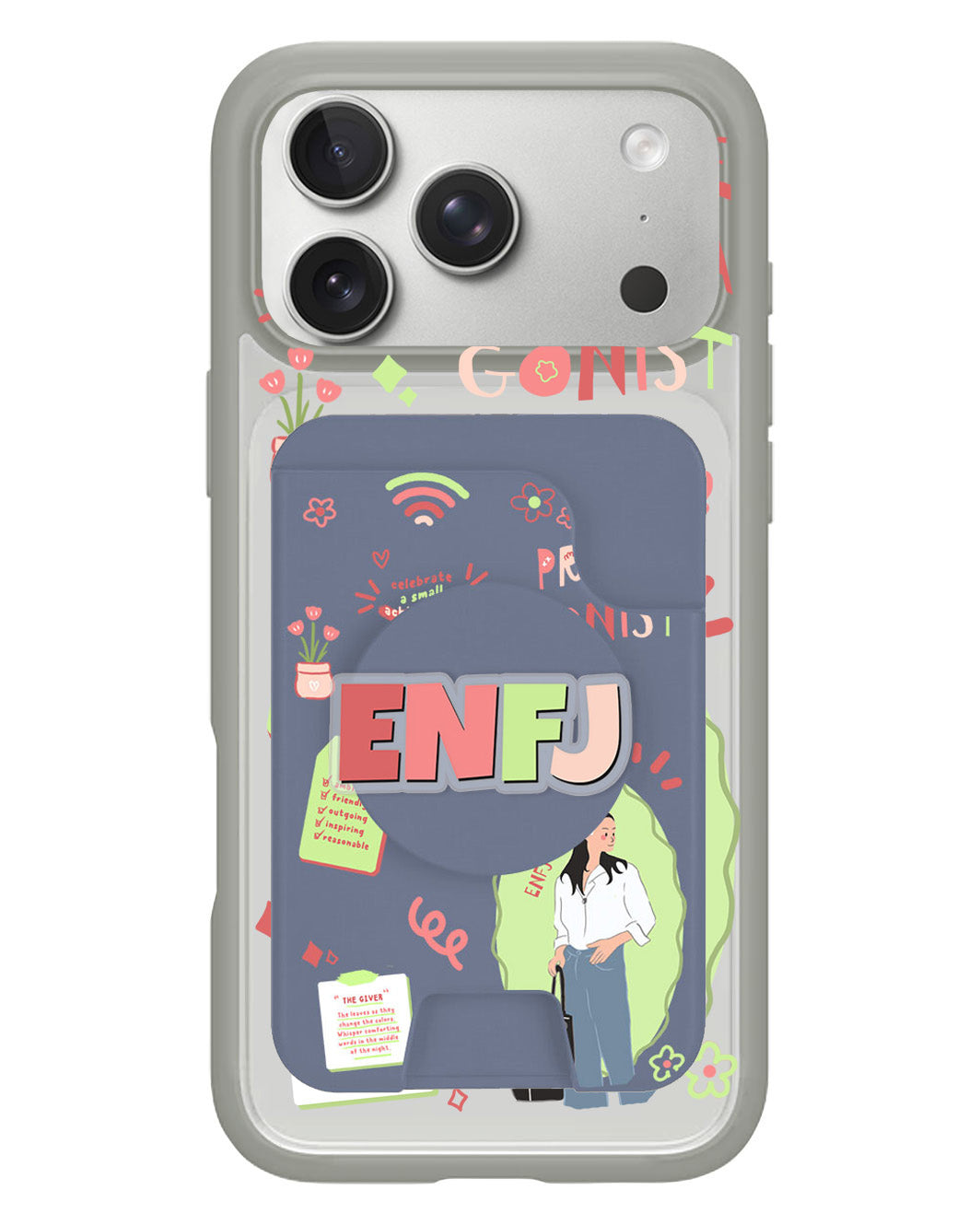 iPhone Magpop Wallet - ENFJ