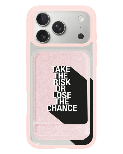 iPhone Magnetic Multifold Wallet - Take The Risk