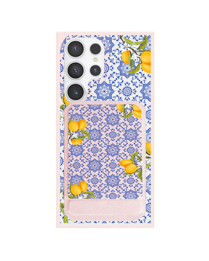 Android Magnetic Multifold Wallet - Majolica Sicily