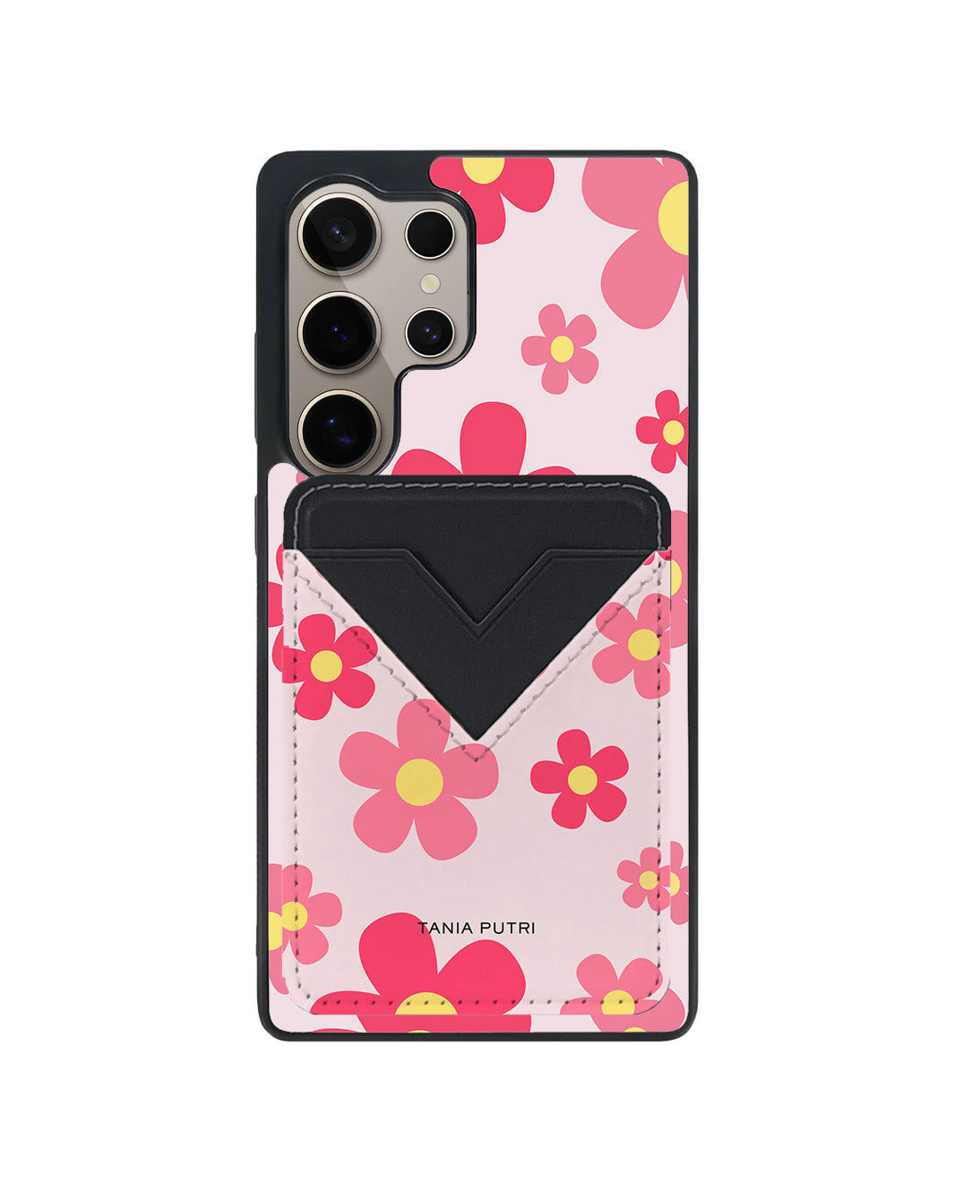 Android Avant Wallet Case - Daisy Blush