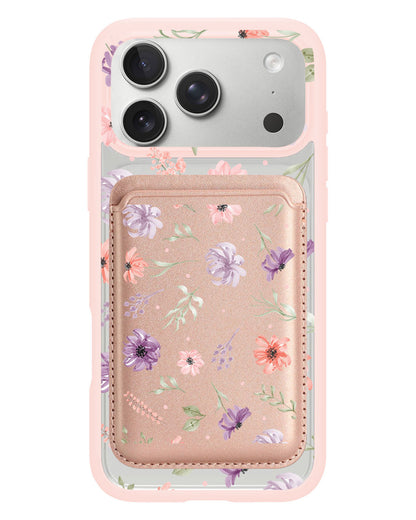 iPhone Magnetic Wallet Case - Botanical Garden 3.0