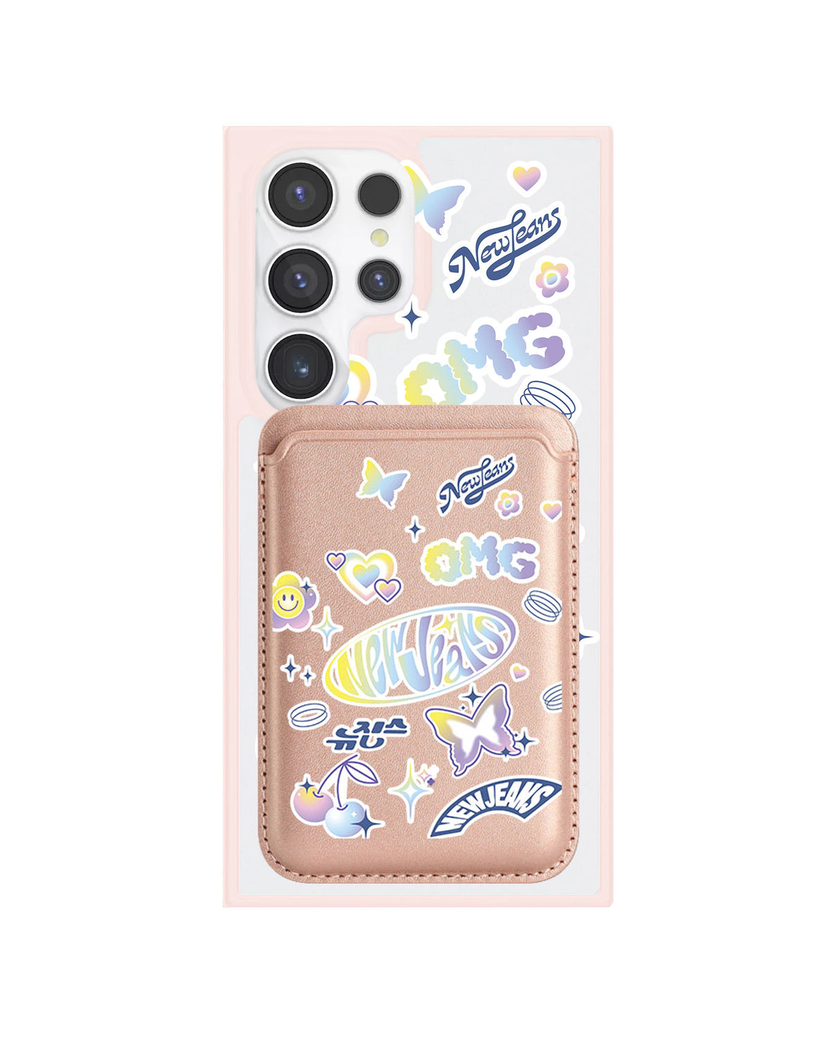 Android Magnetic Wallet Case - NewJeans OMG 1.0