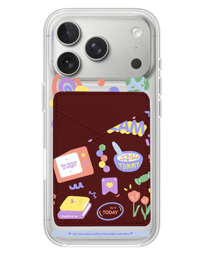 iPhone Phone Wallet Case - Hello Future