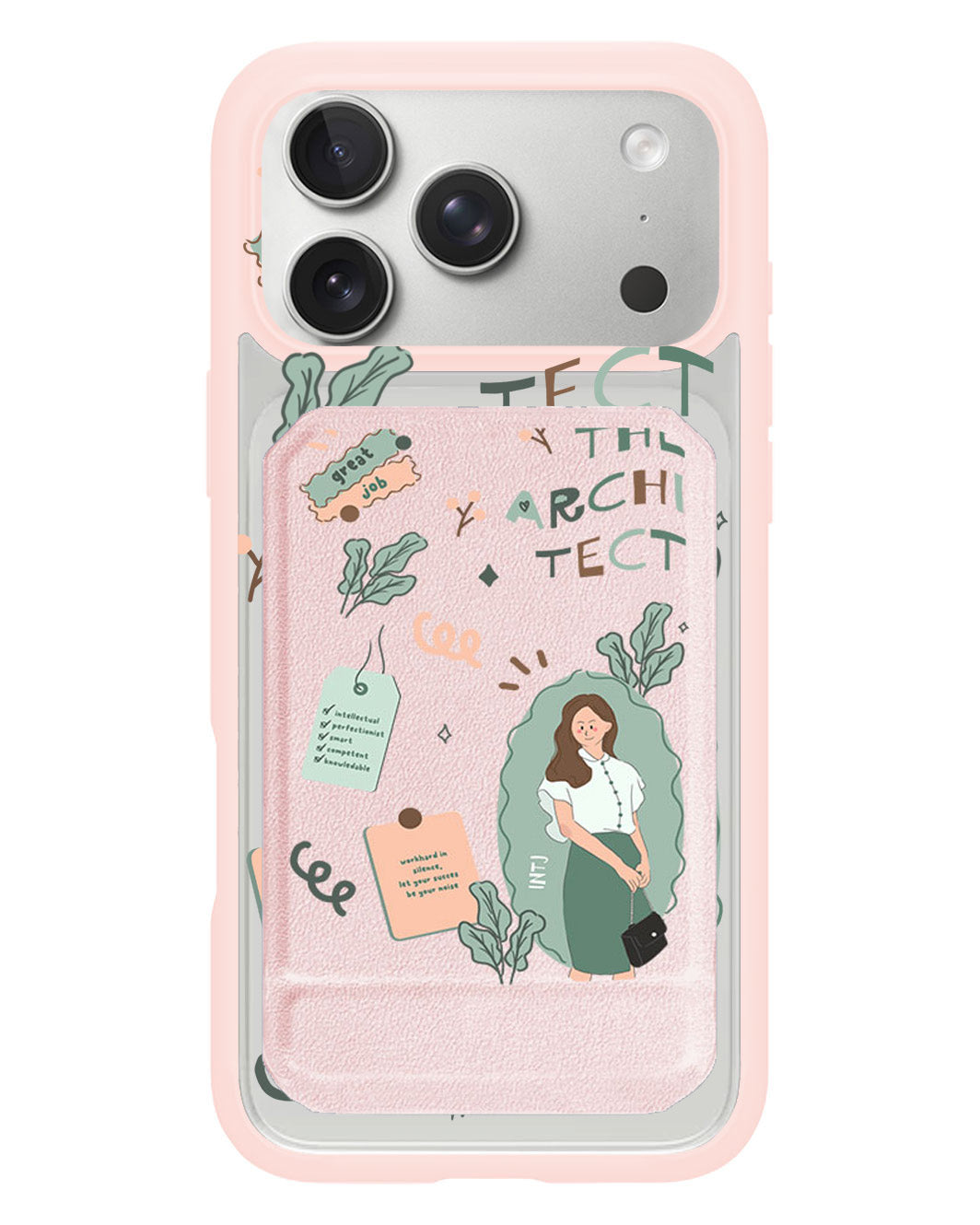 iPhone Magnetic Multifold Wallet - INTJ