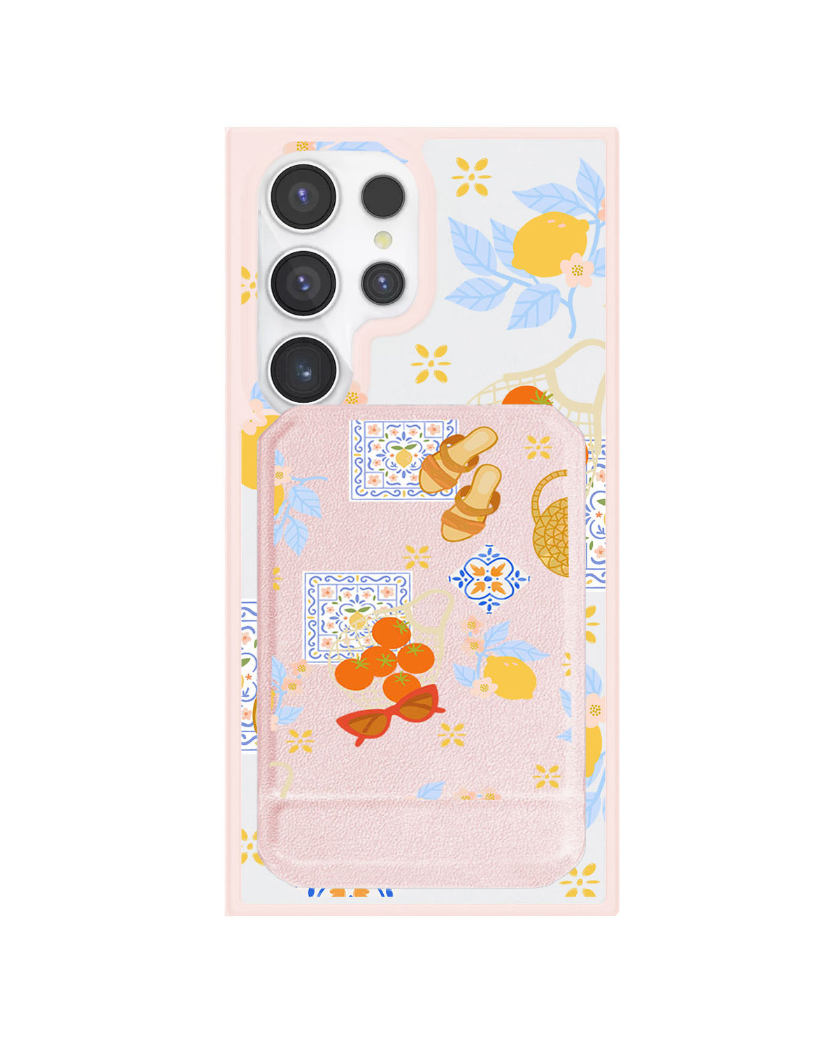 Android Magnetic Multifold Wallet - Santorini