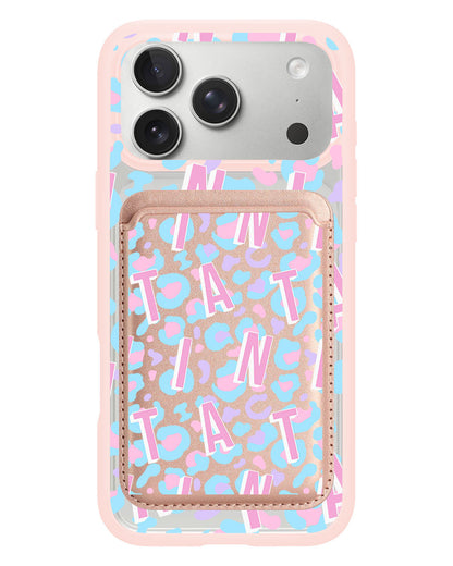 iPhone Magnetic Wallet Case - Leopard Monogram 6.0
