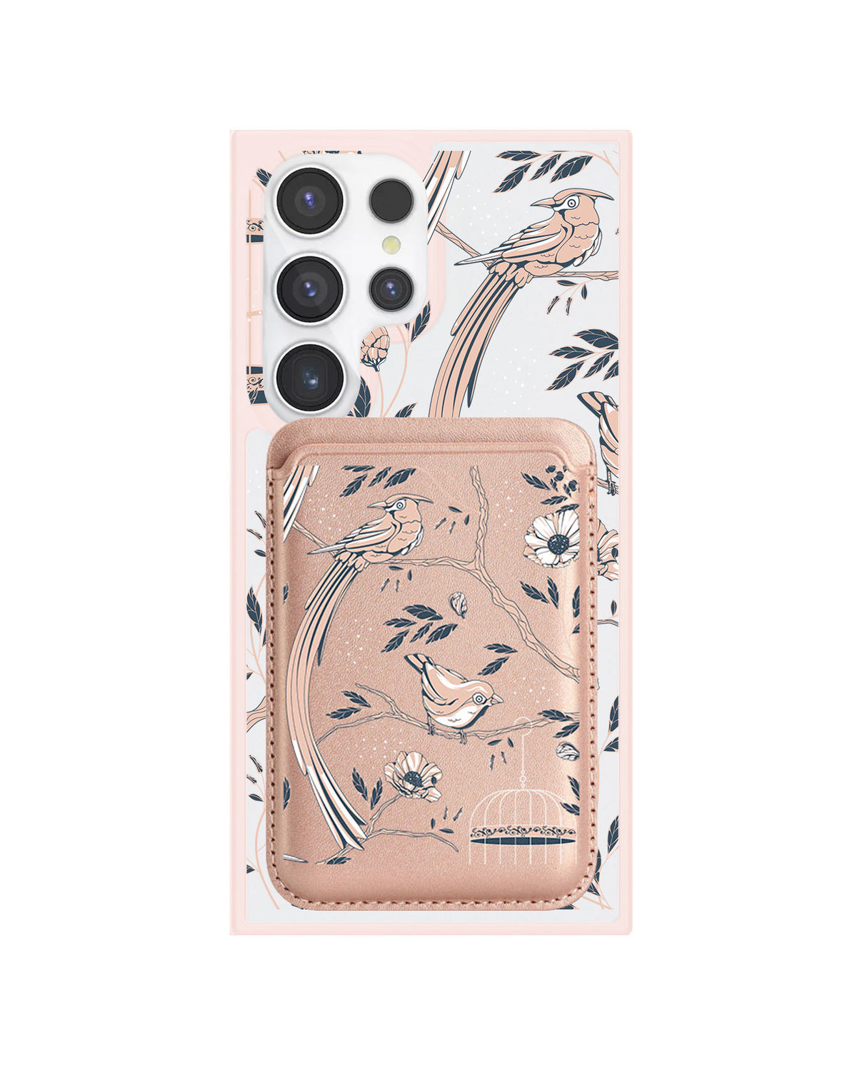 Android Magnetic Wallet Case - Lovebird 2.0