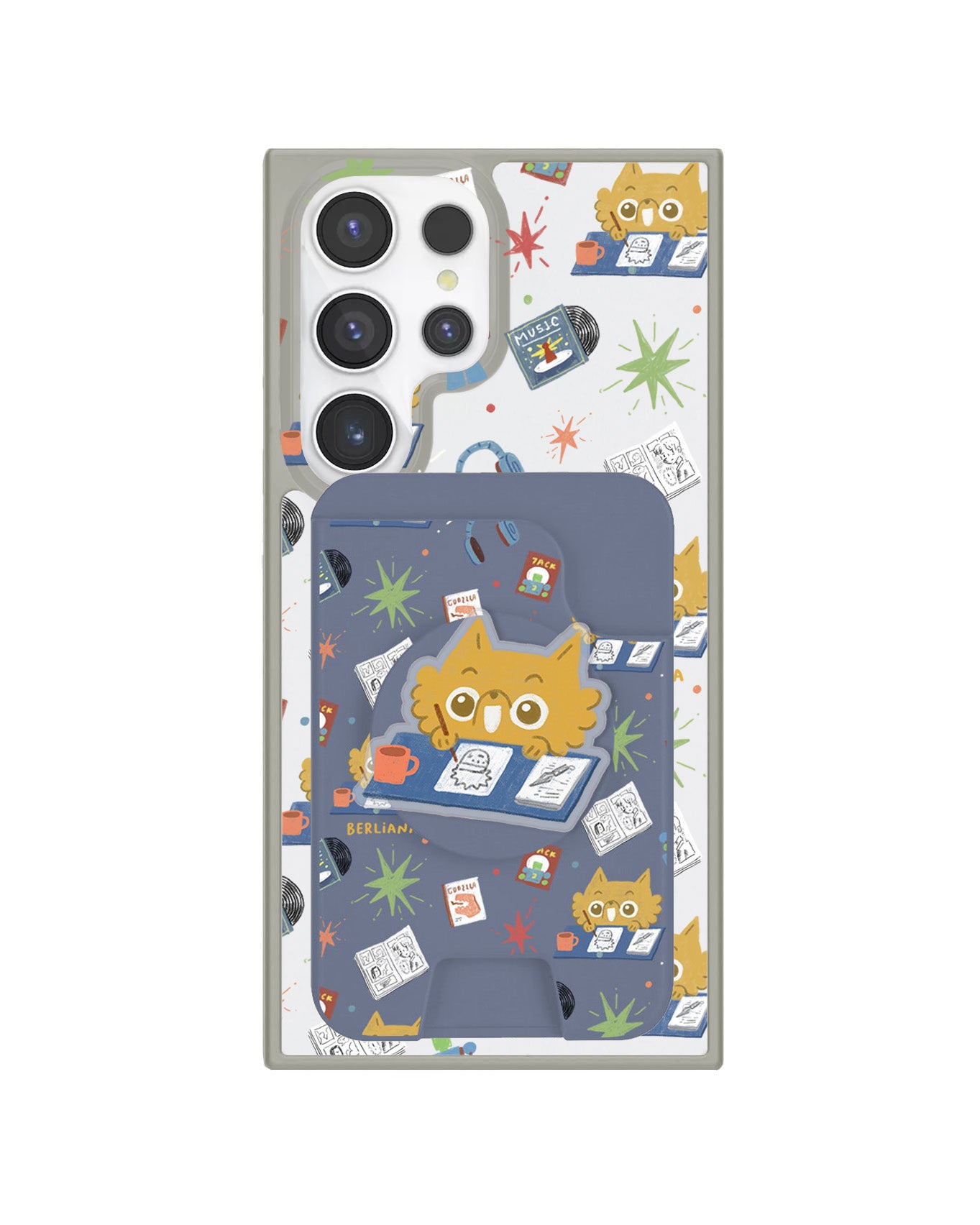 Android Magpop Wallet - Too Much Hobbies