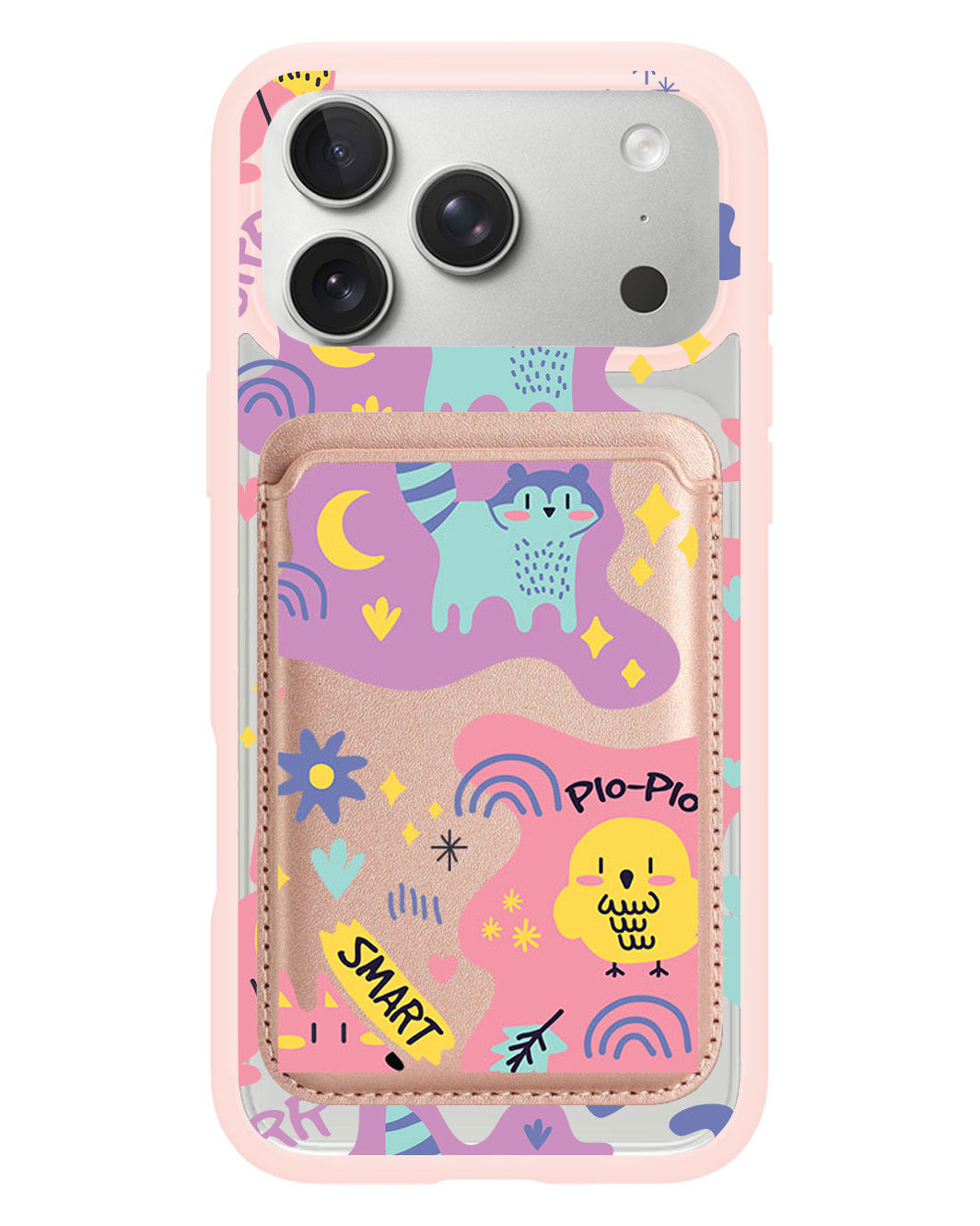 iPhone Magnetic Wallet Case - Pio N Friends