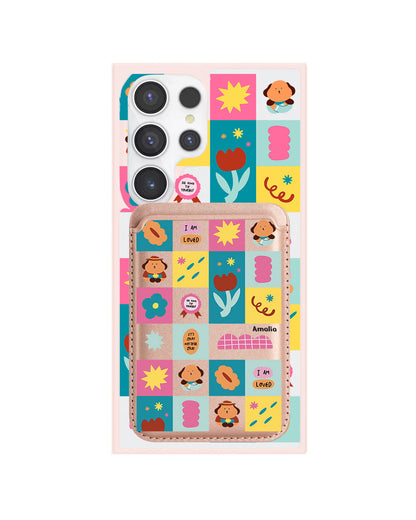 Android Magnetic Wallet Case - Selflove Cubicle