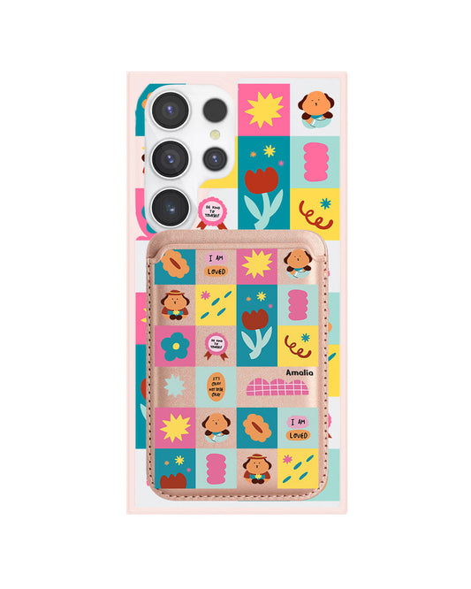 Android Magnetic Wallet Case - Selflove Cubicle
