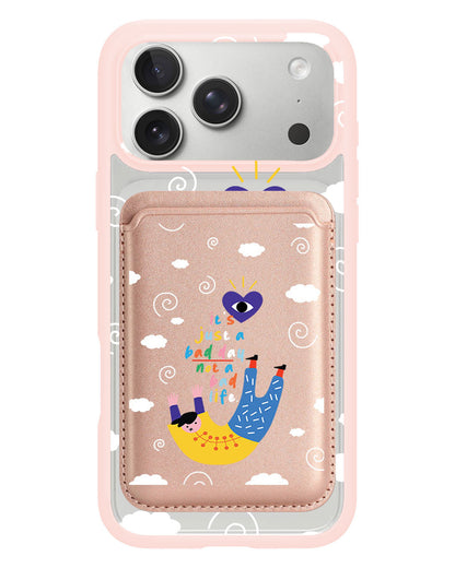 iPhone Magnetic Wallet Case - Bad Day