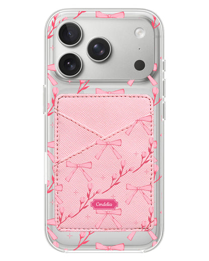 iPhone Phone Wallet Case - Coquette Floral
