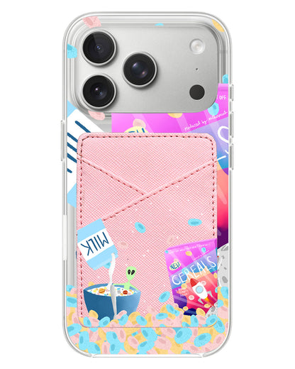 iPhone Phone Wallet Case - Cerealiens