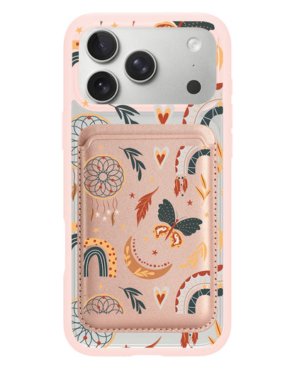 iPhone Magnetic Wallet Case - Boho 3.0