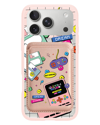 iPhone Magnetic Wallet Case - NCT Glitch Mode