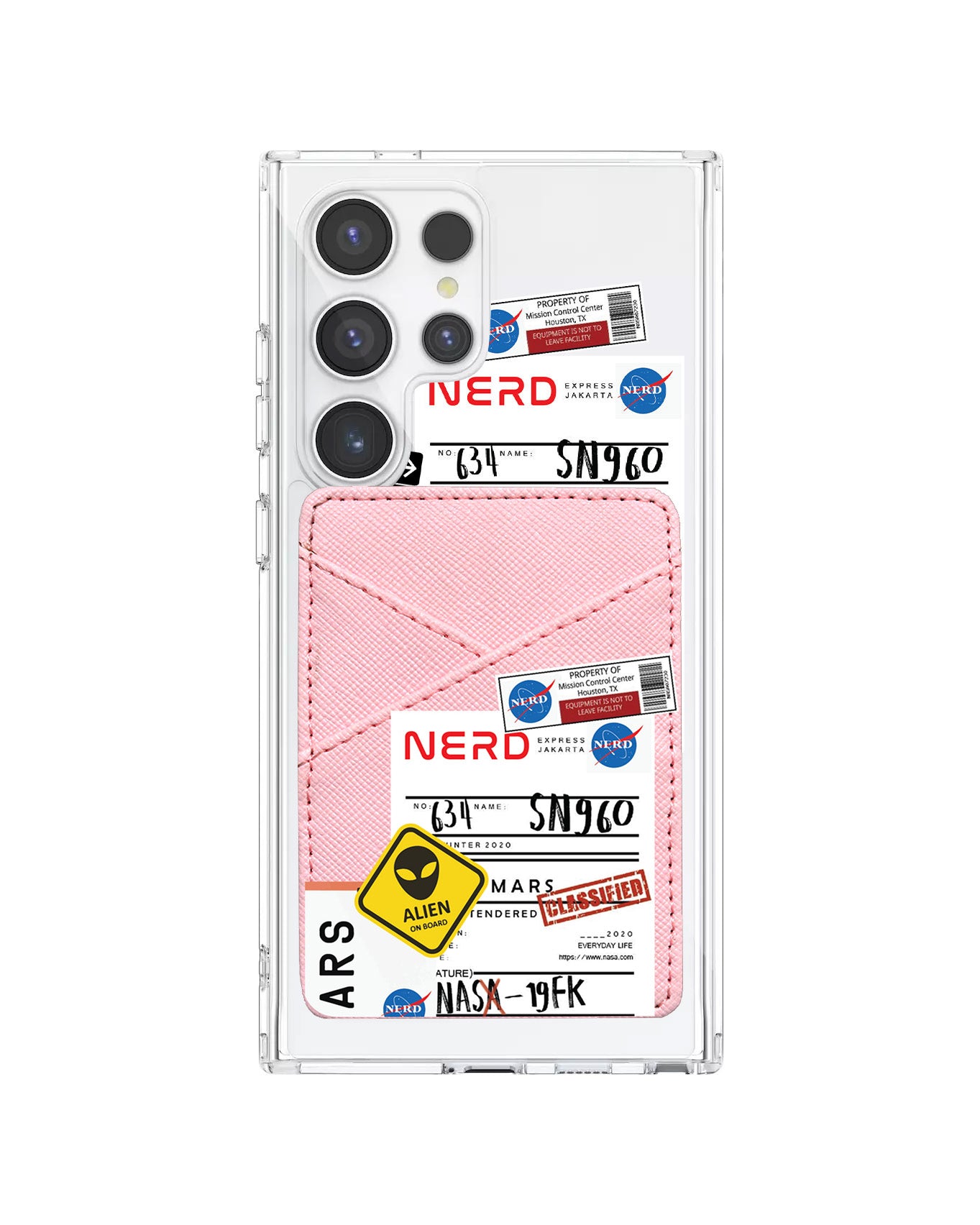 Android Phone Wallet Case - Ticket To Mars