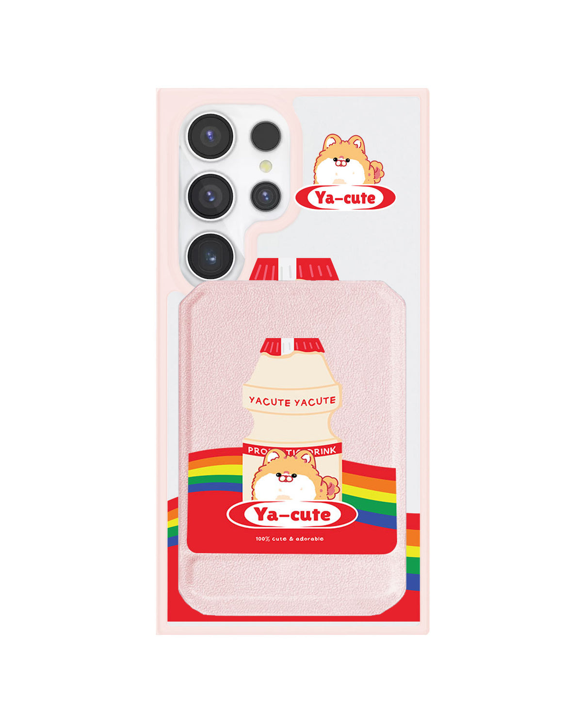 Android Magnetic Multifold Wallet - Yacute Dog