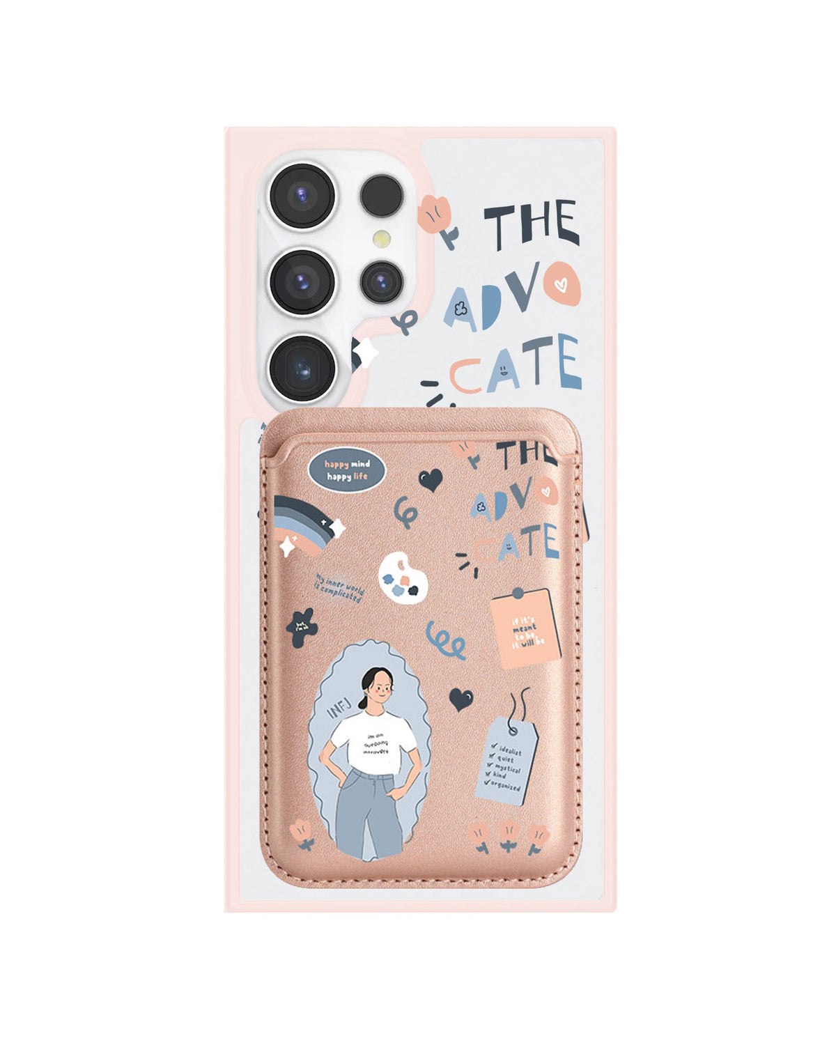 Android Magnetic Wallet Case - Infj