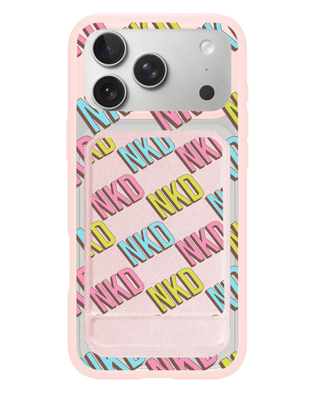 iPhone Magnetic Multifold Wallet - Diagonal Initial Monogram 3.0