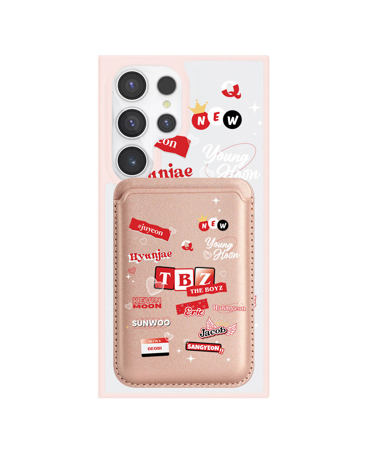 Android Magnetic Wallet Case - The Boyz Members
